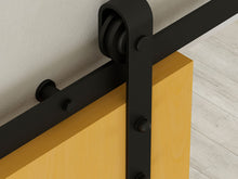 Carica l'immagine nel visualizzatore di Gallery, Kit Ferramenta Porta Scorrevole Sospesa in Legno EMUCA