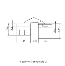Carica l'immagine nel visualizzatore di Gallery, Cerniera Invisibile ANSELMI per Porte Interne a Filo
